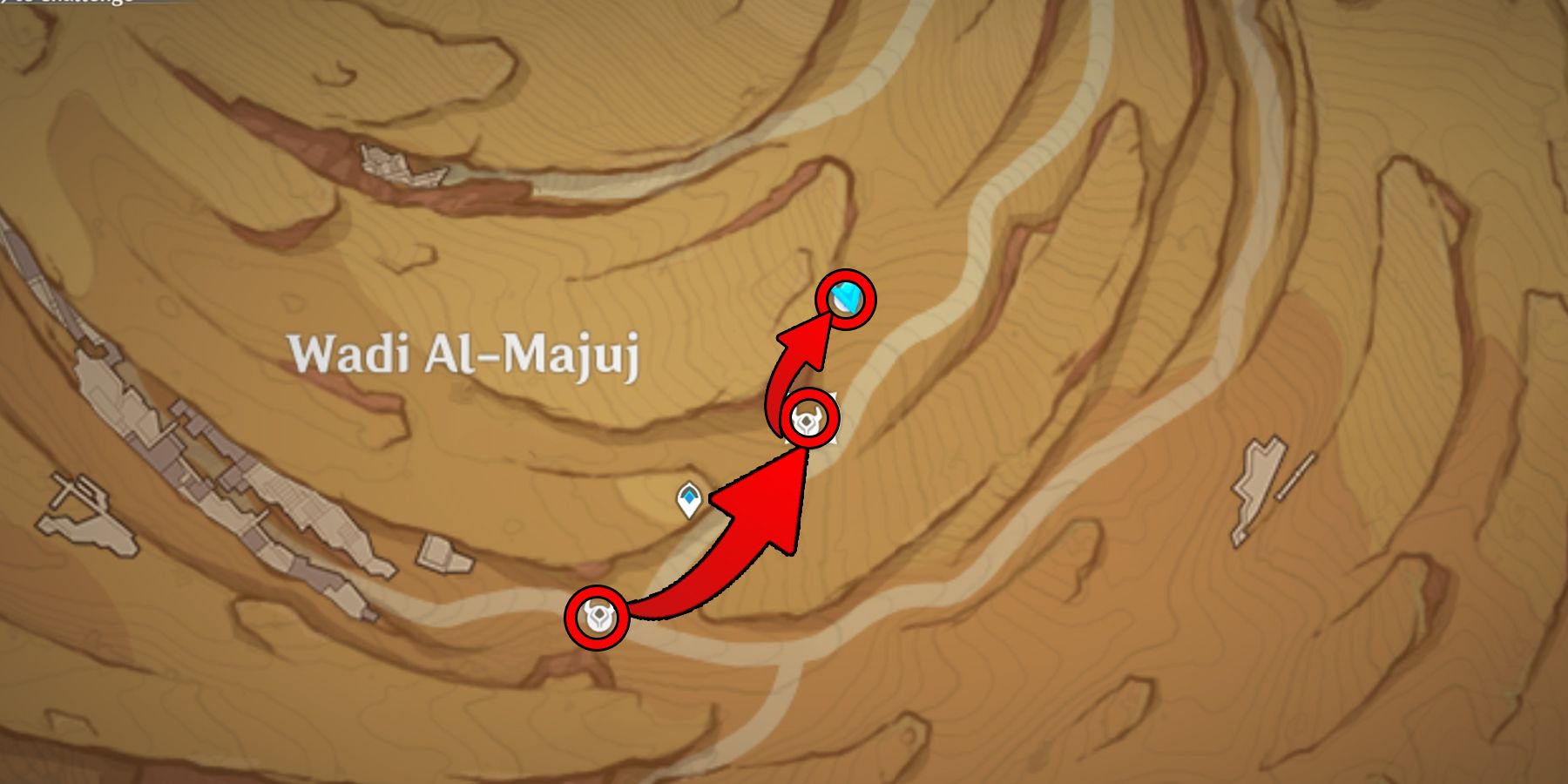 genshin impact pyro agent location in wadi al majuj