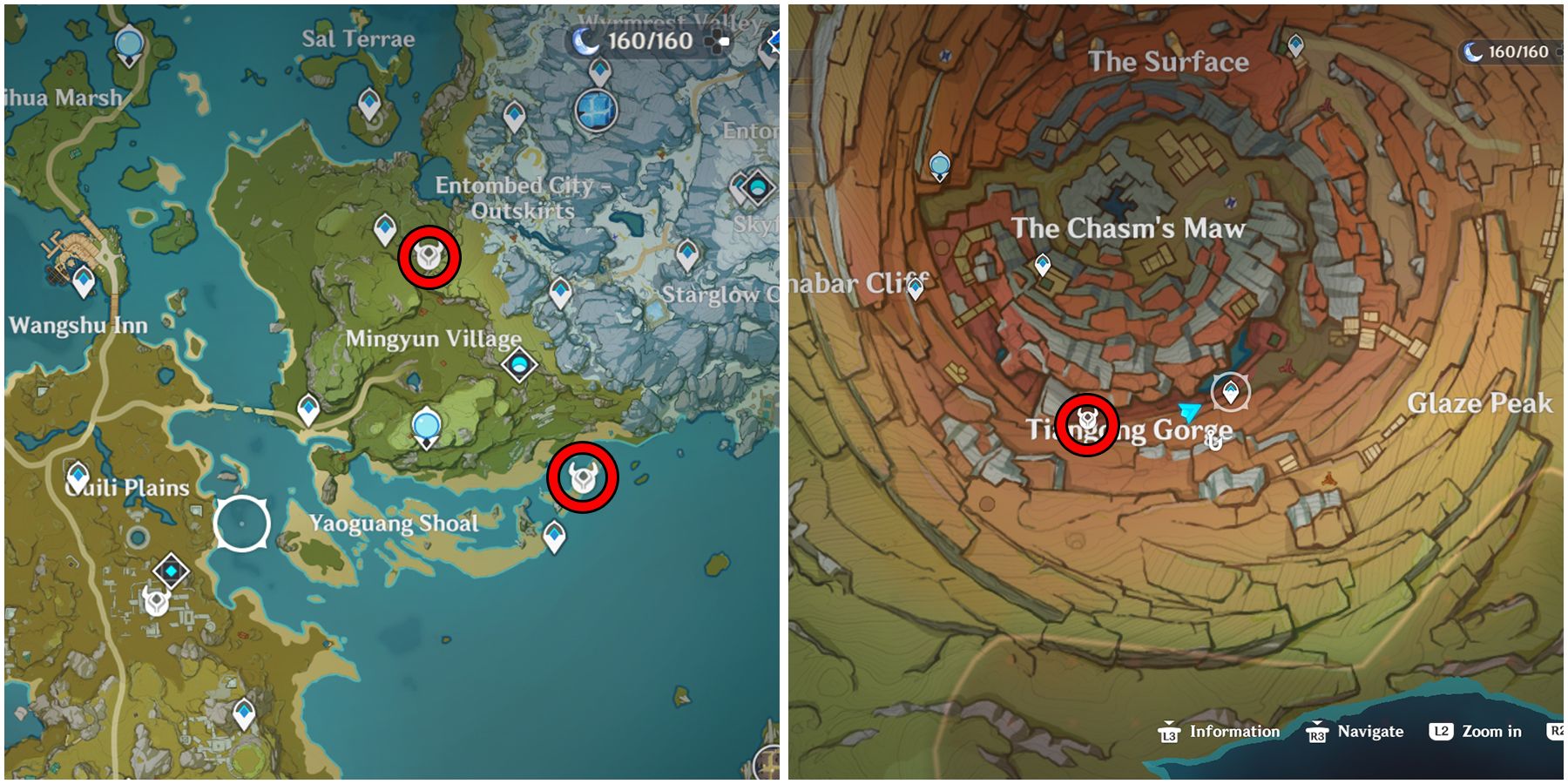 genshin impact ruin guard other location in liyue