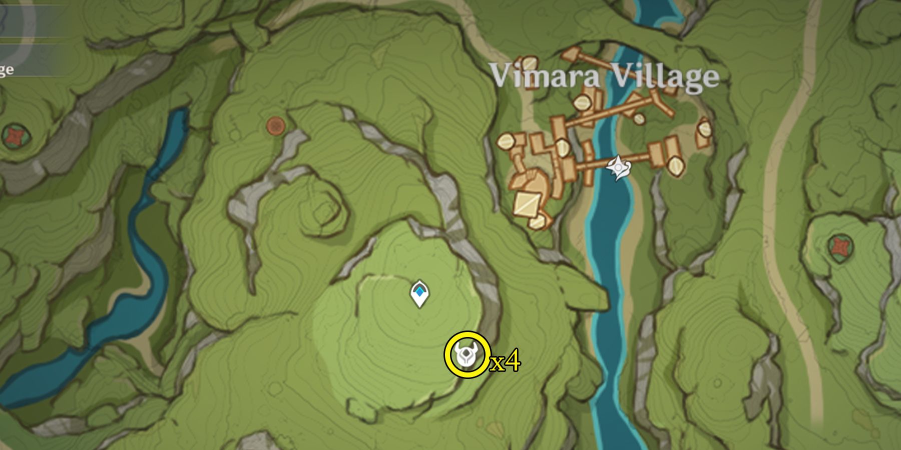 genshin impact ruin sentinel location in vimara village