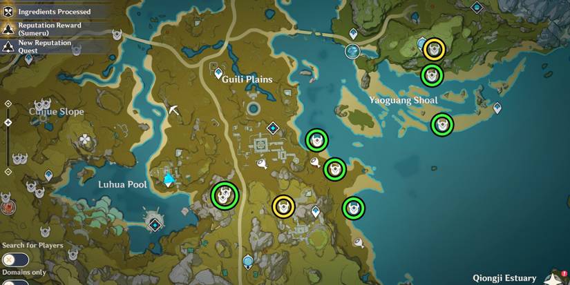 genshin impact whopperflowers location in qiongji estuary