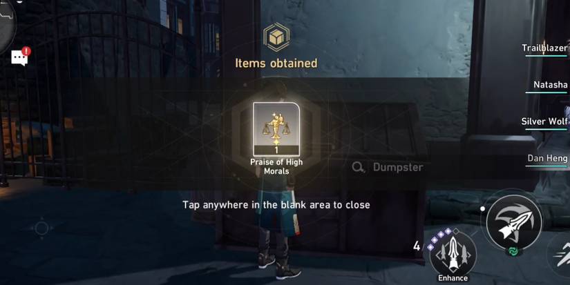 get praise of high morals source location honkai star rail