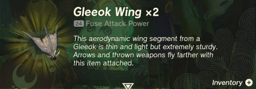gleeok wing