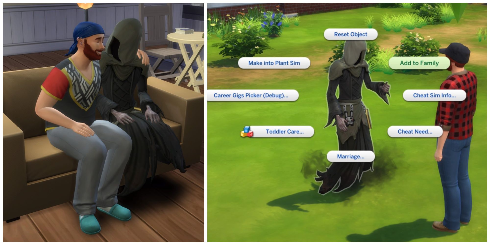 The Sims 4 How To Romance The Grim Reaper