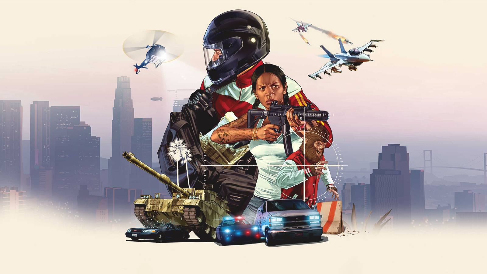 Grand Theft Auto GTA Online Freemode Events and Challenges 2023 artwork