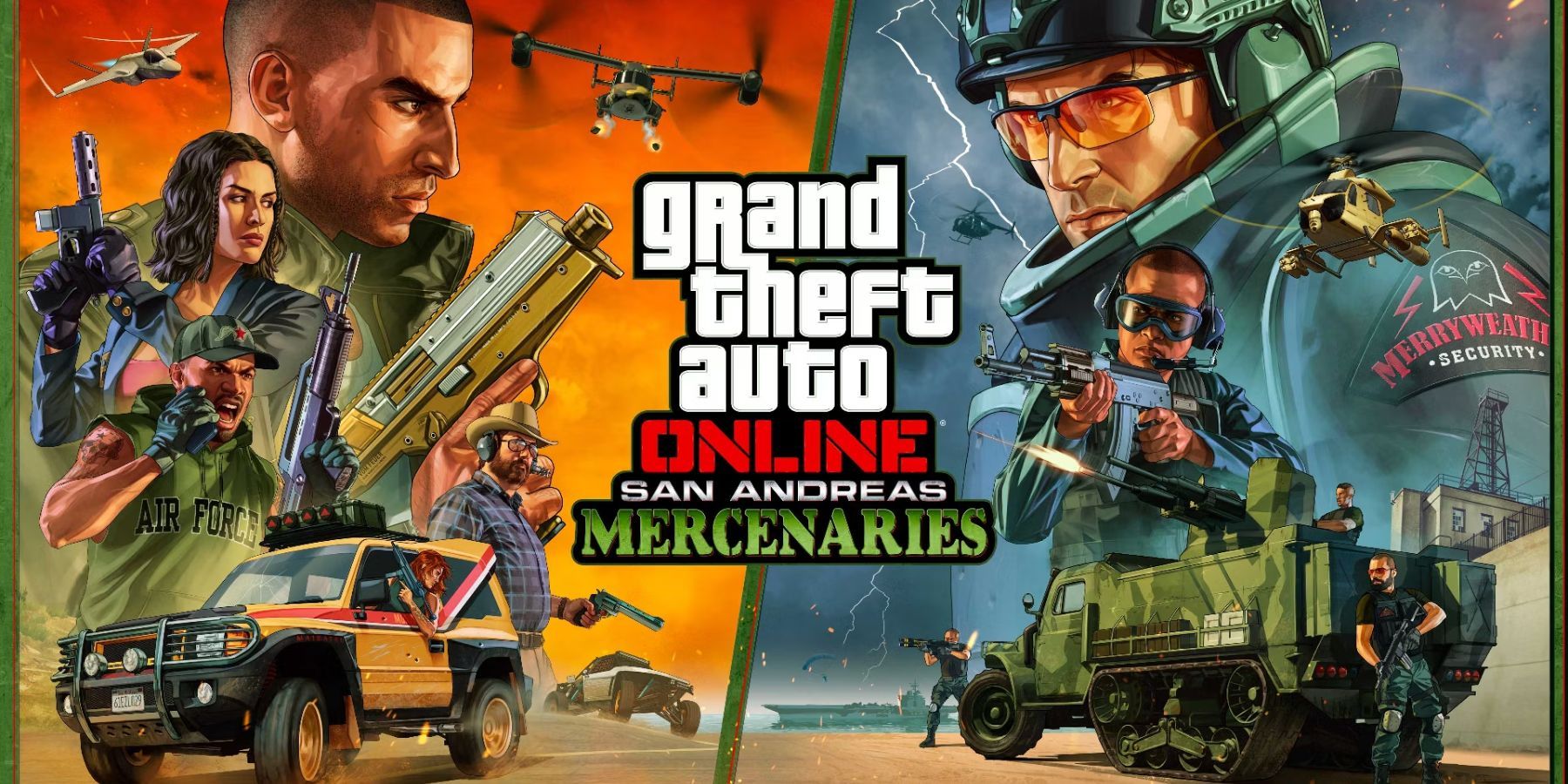 All Features in GTA Online's San Andreas Mercenaries DLC