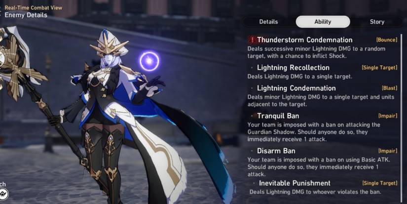 guardian shadow ability in forgotten hall 7 in honkai star rail