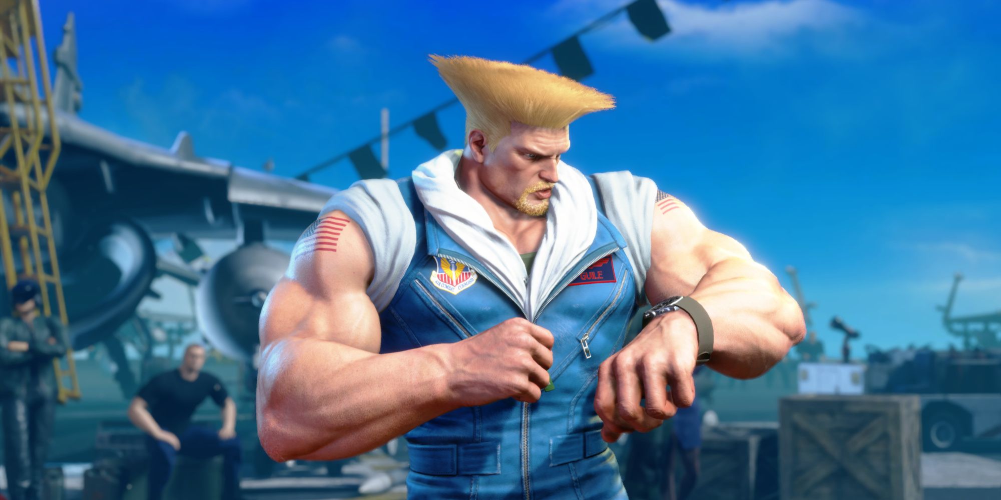 Guile in Street Fighter 6