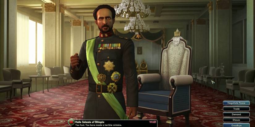 Haile Selassie in Civilization 5