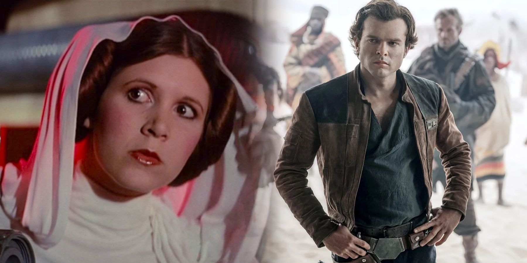 Leia Organa Carrie Fisher Han Solo Alden Ehrenreich