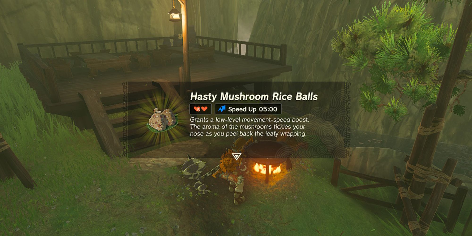 Hasty Mushroom Rice Balls recipe