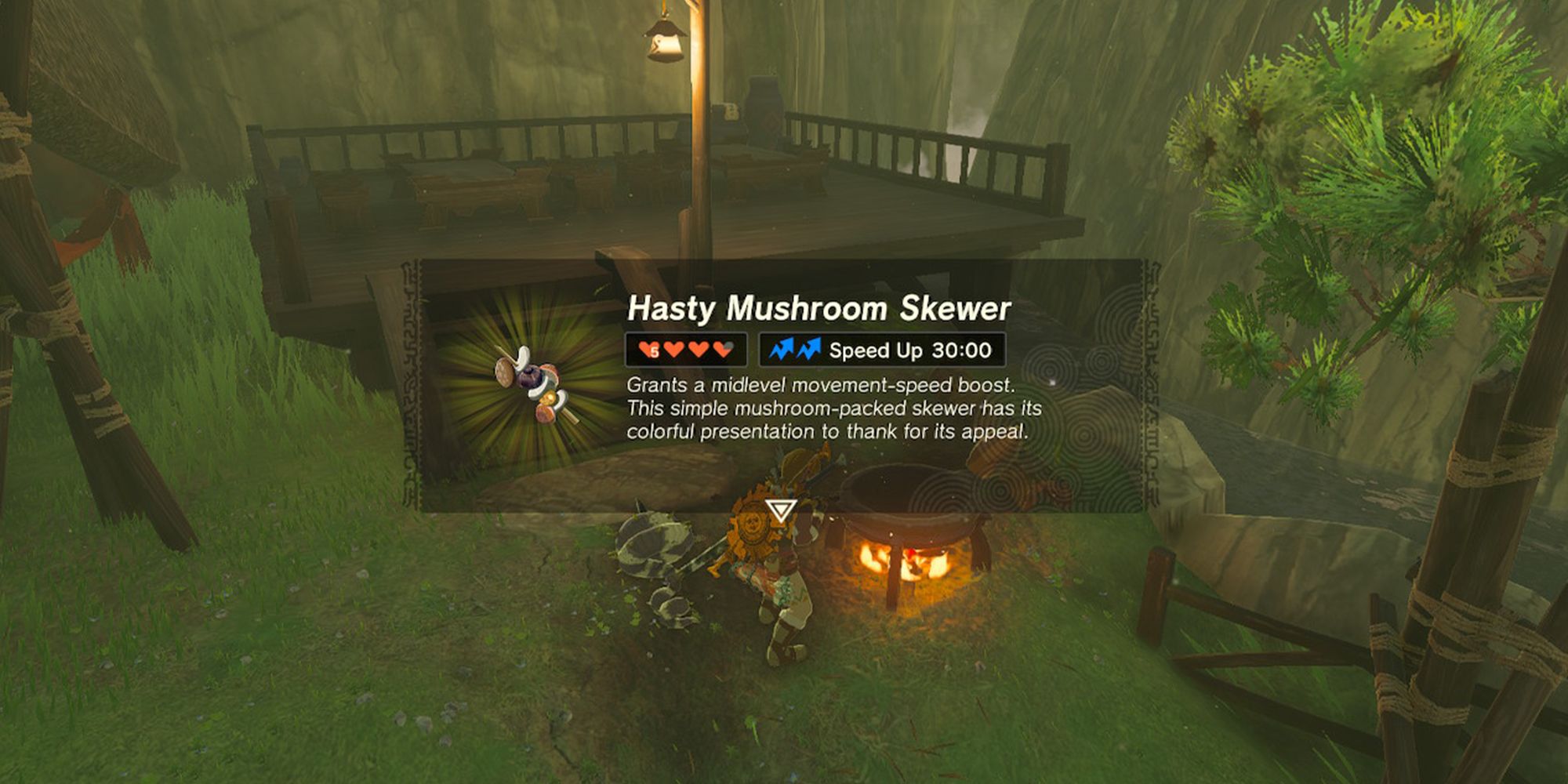 Hasty Mushroom Skewer recipe
