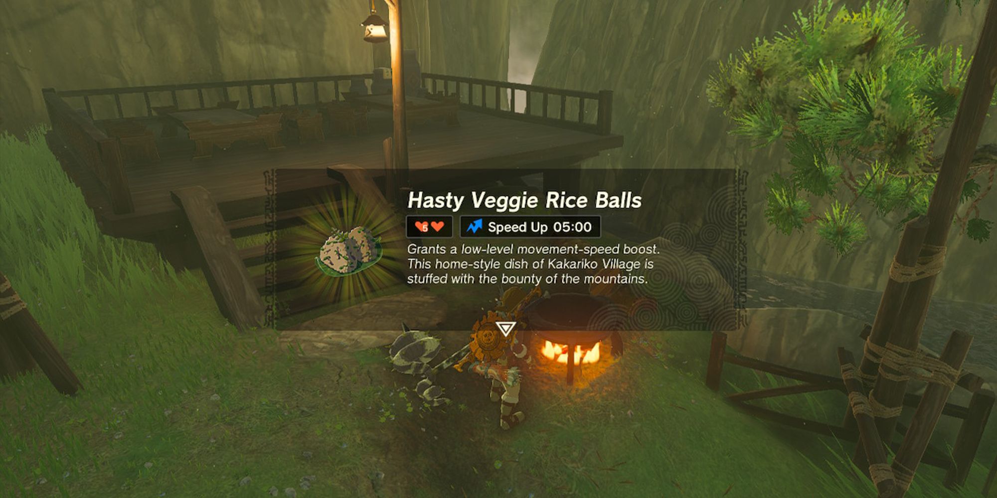 Hasty Veggie Rice Ball recipe
