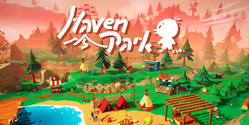 Haven Park Title Screen With Camp