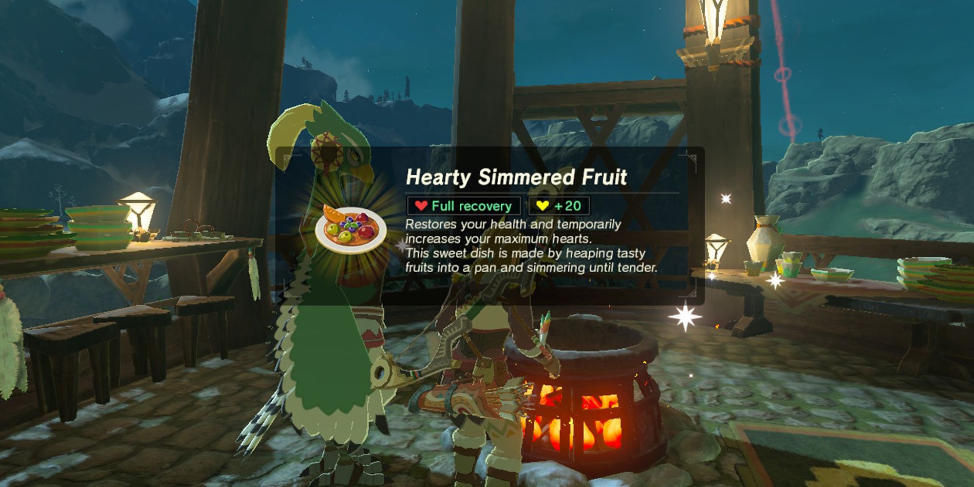 Hearty Simmered Fruit recipe in Breath of the Wild
