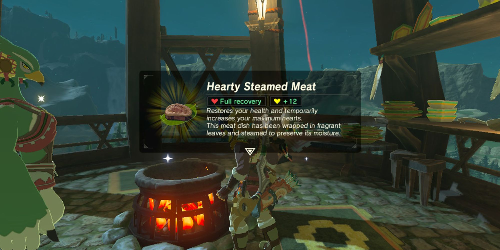 Hearty Steamed Meat recipe in Breath of the Wild