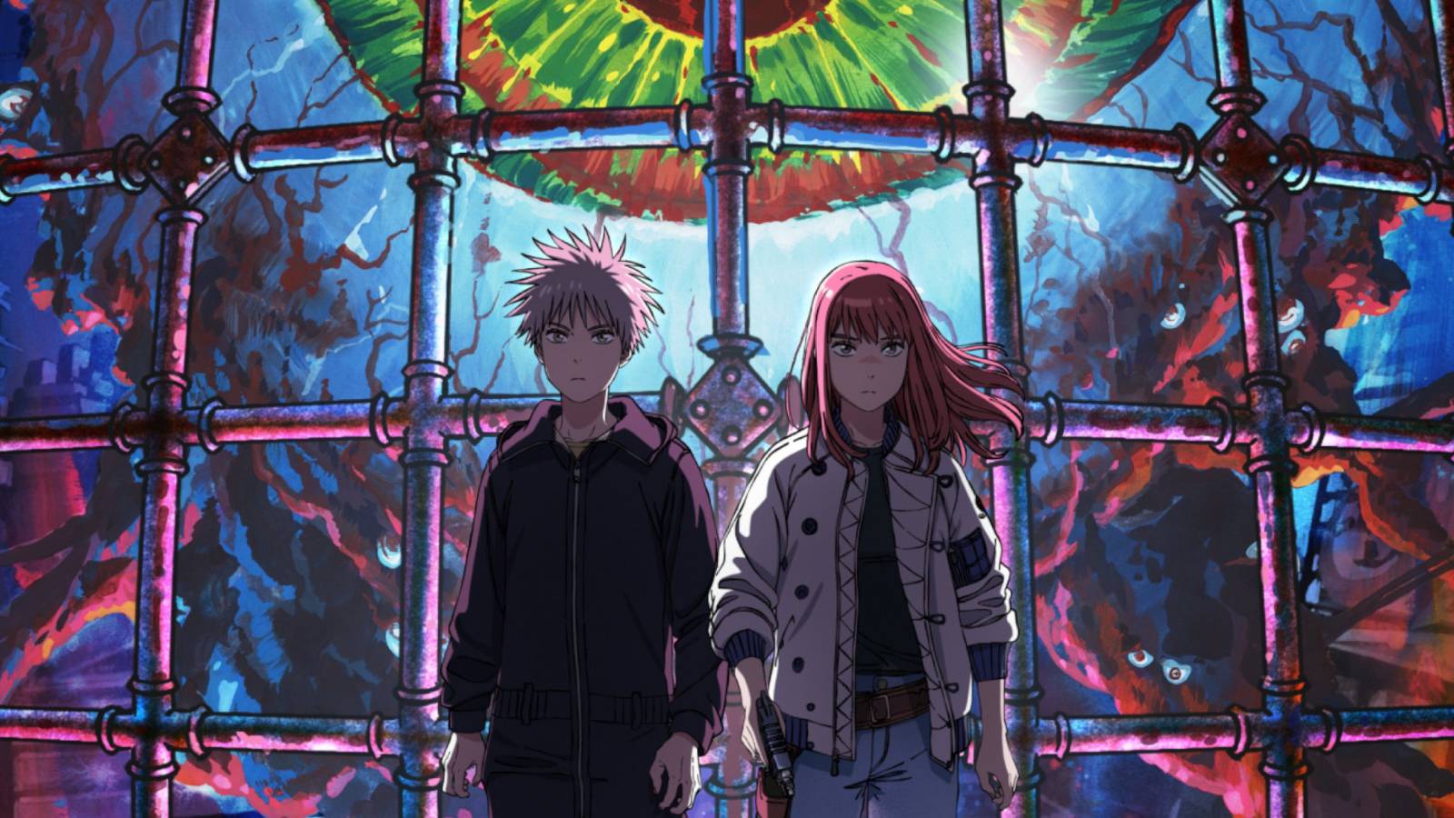 Two children set out into the wasteland in search of Heaven in Heavenly Delusion