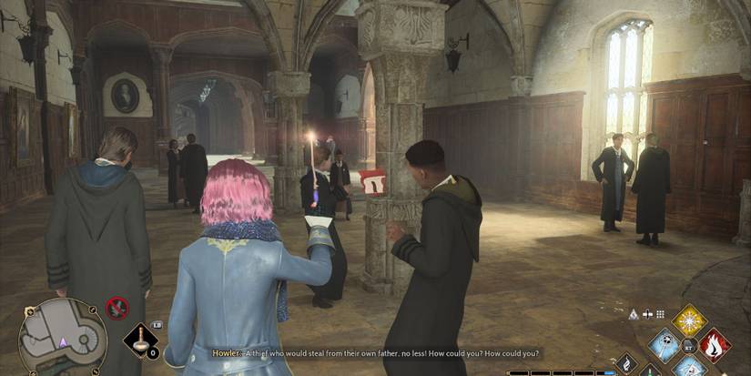 hogwarts legacy howler npc  interaction