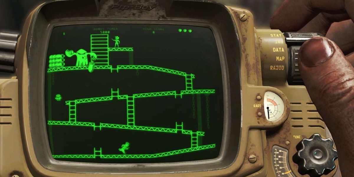 Holotape Games on the Pip-Boy in Fallout 4