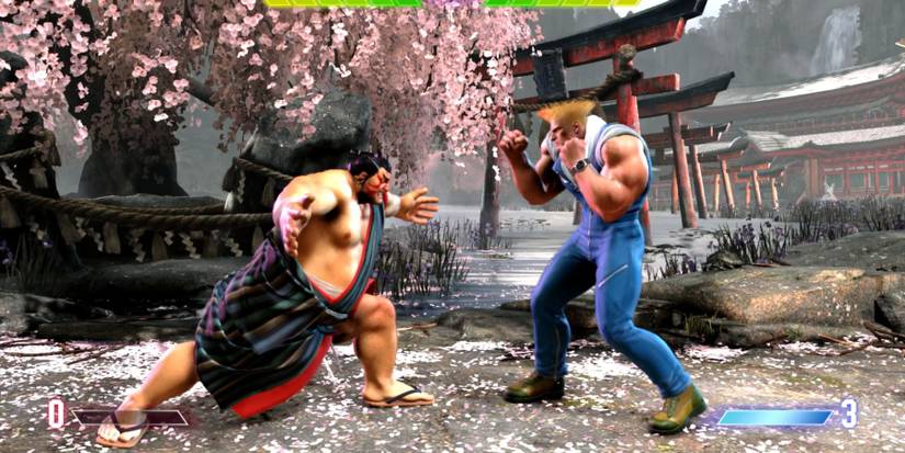 image showing e. honda doing his armored taunt in street fighter 6.