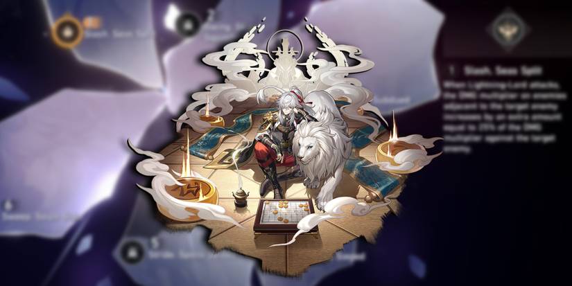 Honkai Star Rail - Jing Yuan PNG On Top Of Image Of Jing Yuan Eidolon Screen