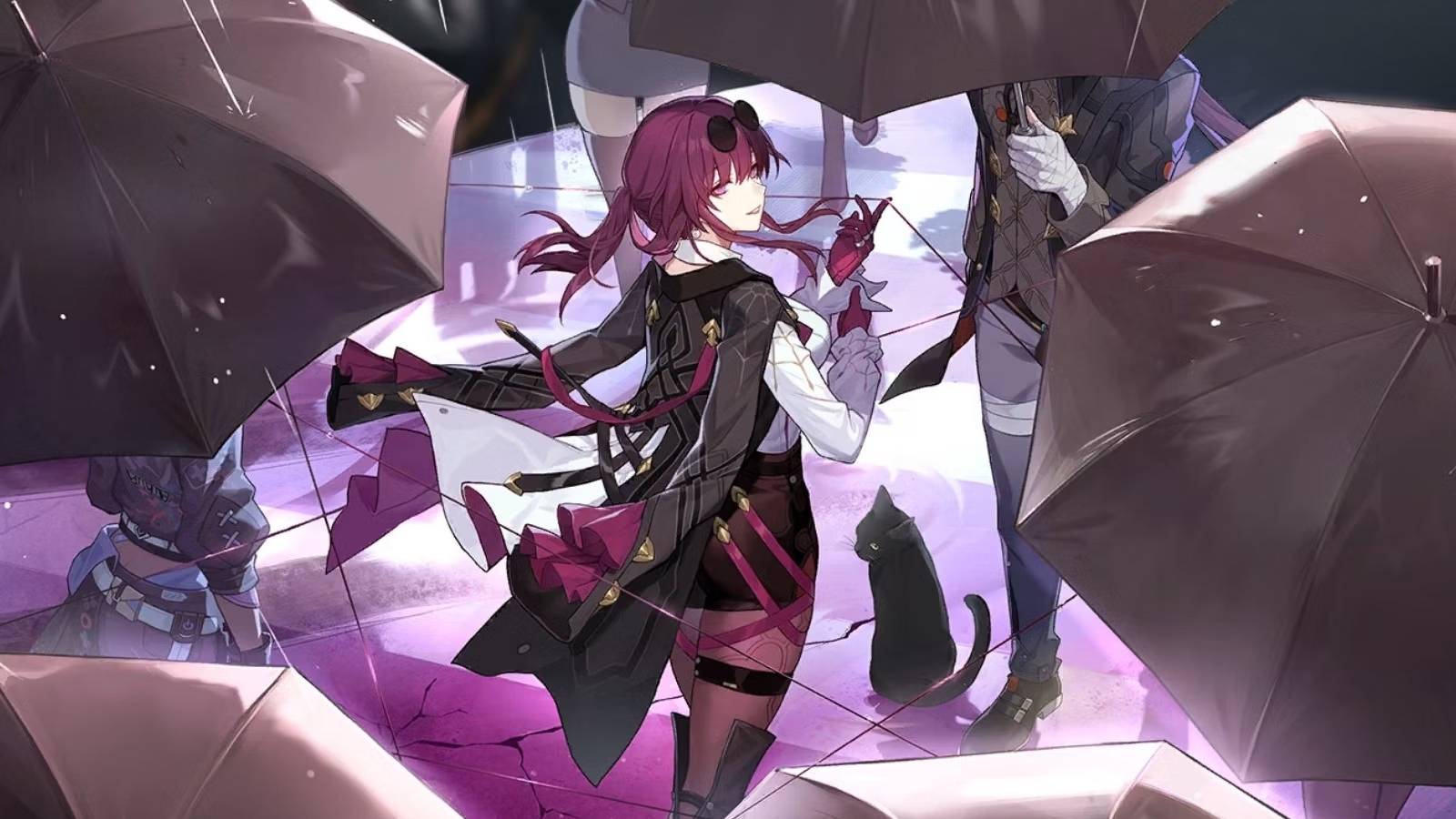 Social media art of Honkai Star Rail's Kafka