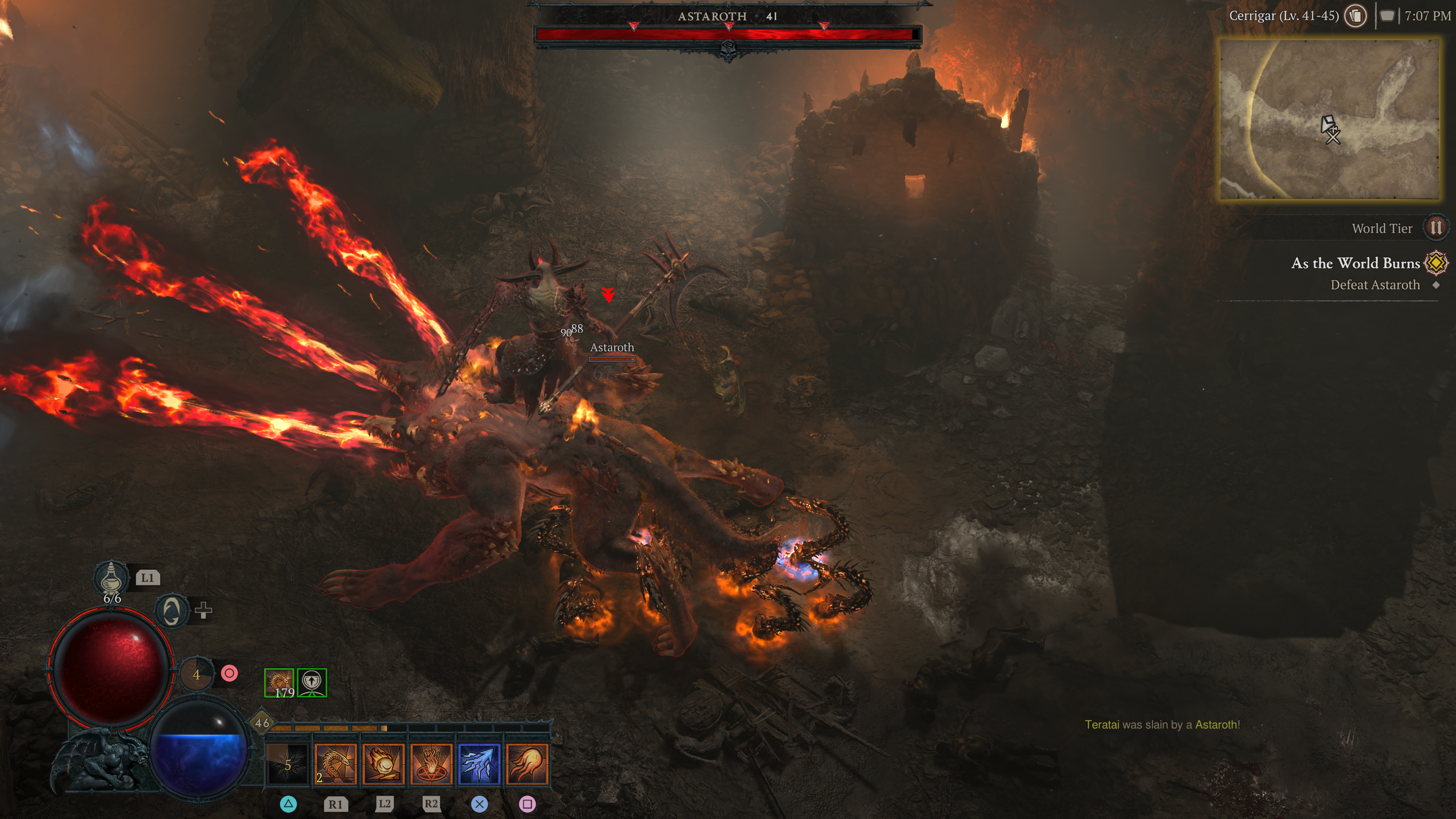 How to beat Astaroth in Diablo 4