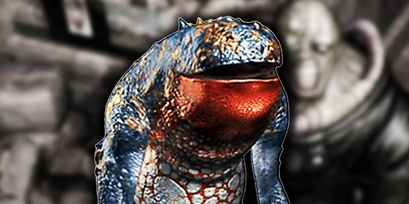 A Hunter Type γ from Resident Evil 3