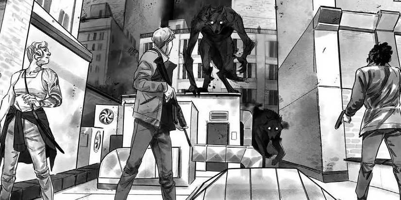 Hunter the Reckoning Hunters being ambushed by werewolves