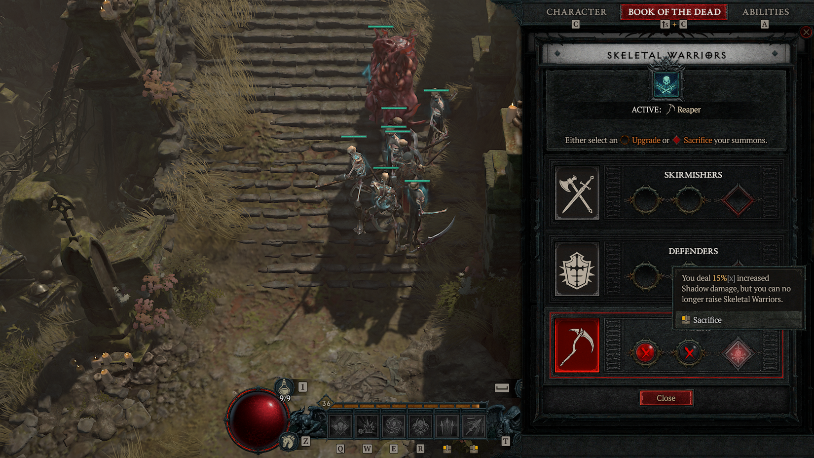 Diablo 4 Necromancer Unique Class Mechanic Book of the Dead Skeletal Skeletons Minions Golem