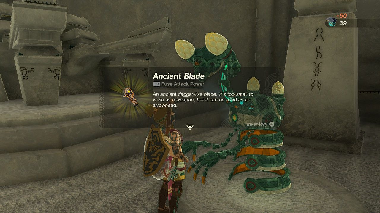 Zelda: ToTK - Ancient Blades Below Side Quest (Quest Guide)