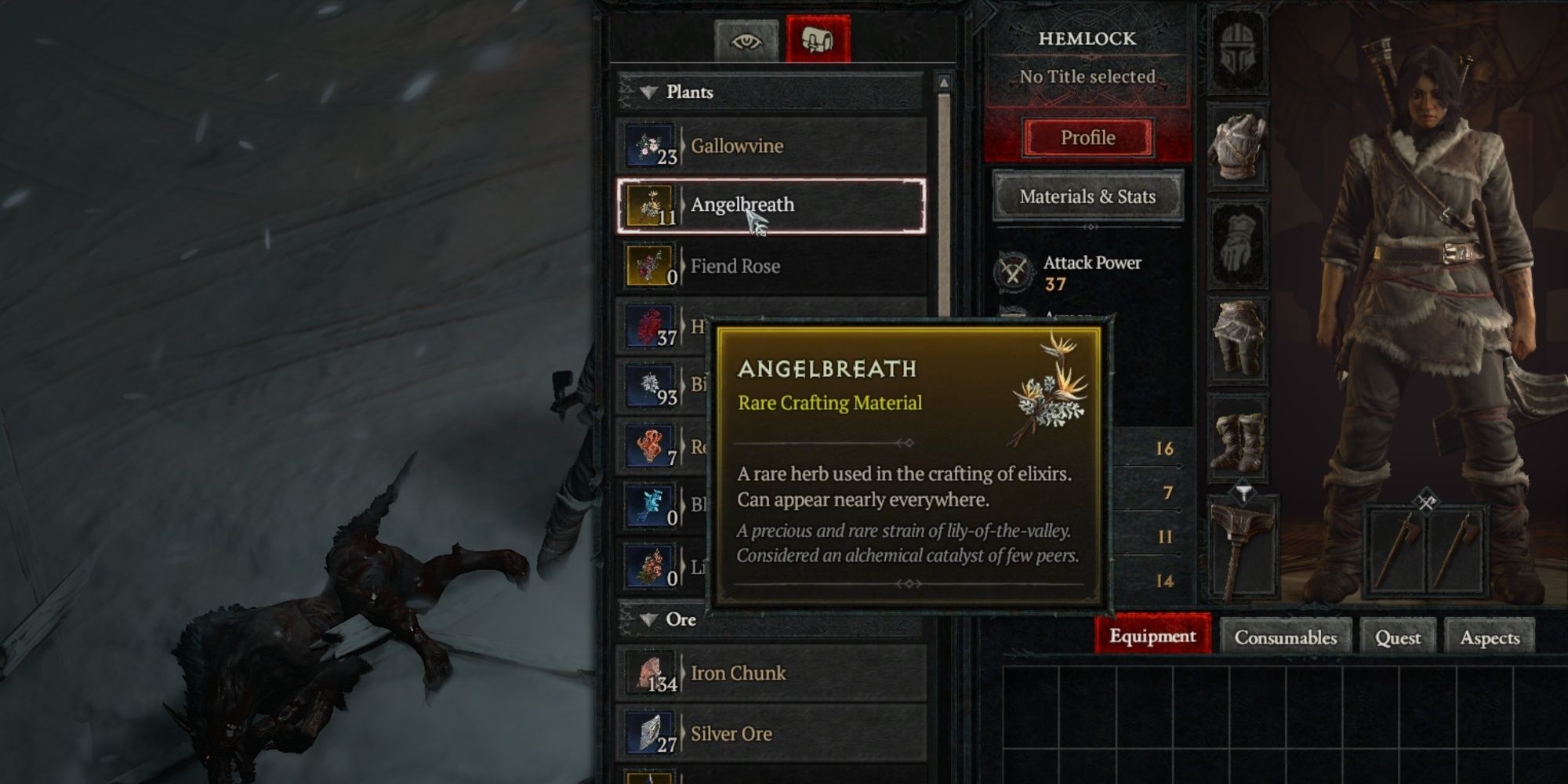 inventory with angel breath diablo 4