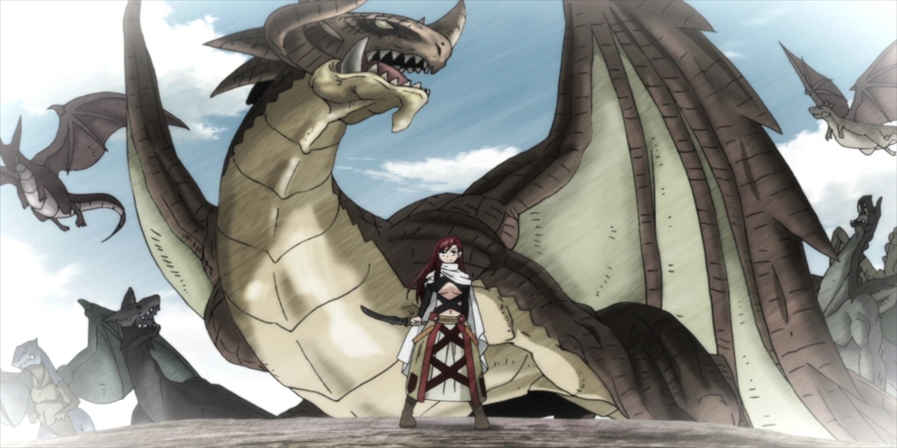 Irene Dragon Queen and Belserion