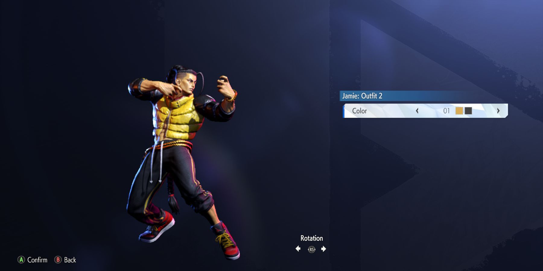 image showing jamie's outfit 2 in street fighter 6.