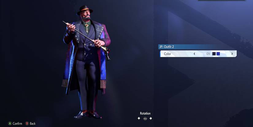 image showing jp's outfit 2 in street fighter 6