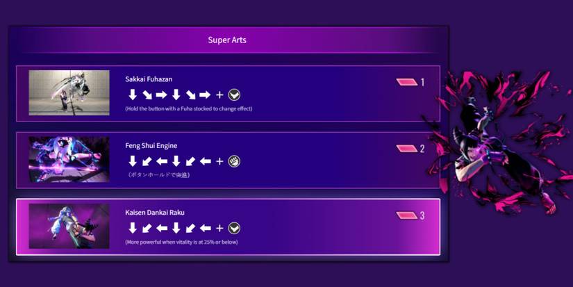 image showing super arts of juri in street fighter 6.