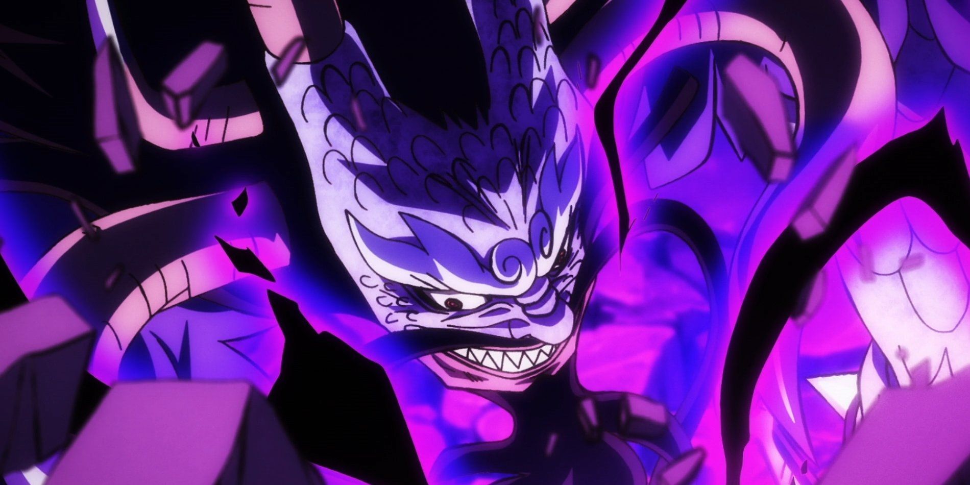 Kaido in his hybrid form