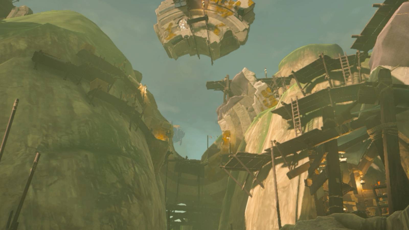 The Ring ruins above Kakariko Village