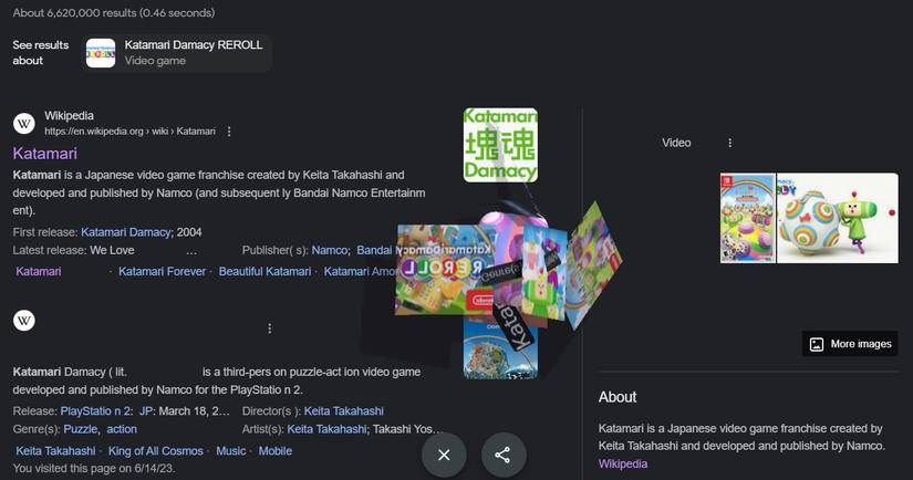 Katamari-Google-Photo