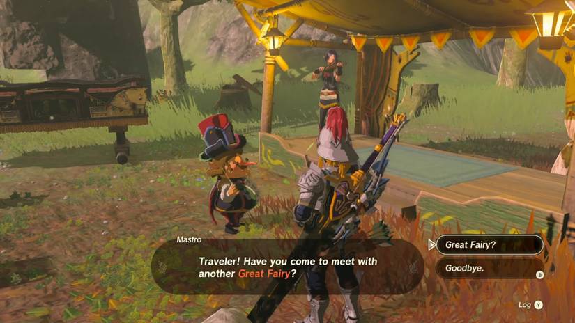 zelda tears of the kingdom serenade to kaysa