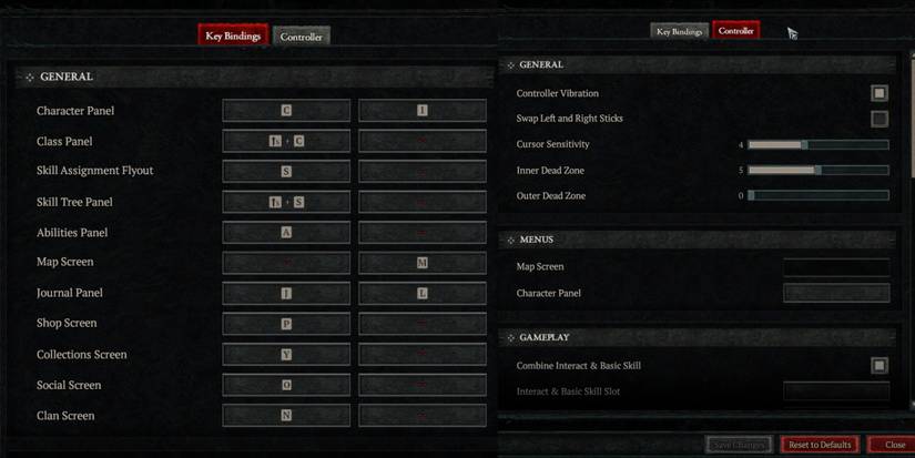 keyboard vs controller d4