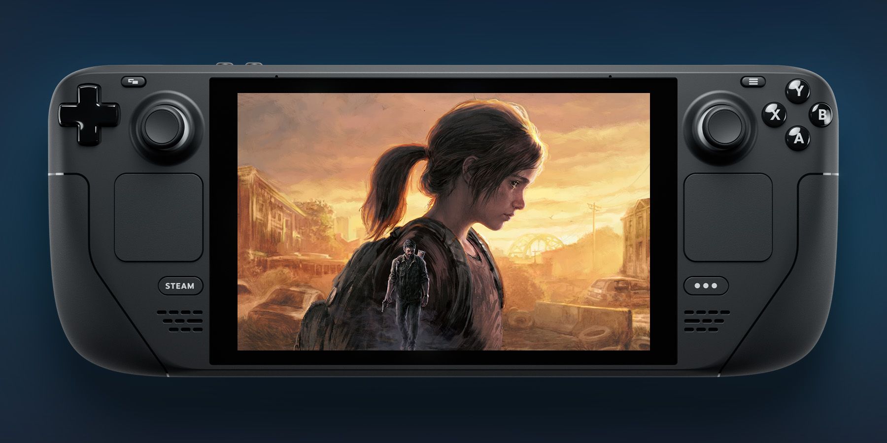 The Last of Us Part 1 (update 1.1.2) on Steam Deck/OS in 800p 30+