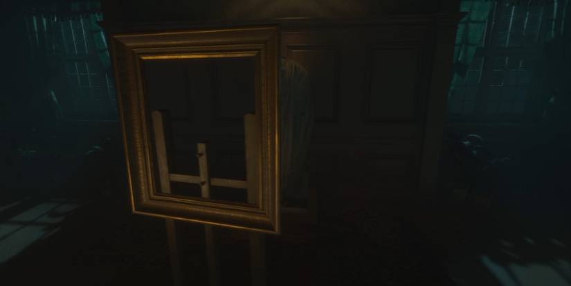 layers of fear - canvas puzzle - statue