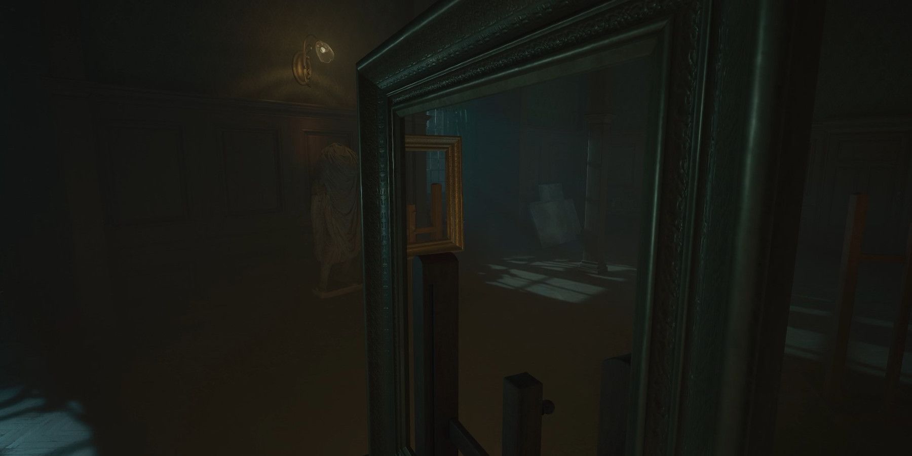 layers of fear - canvas puzzle - through the canvas