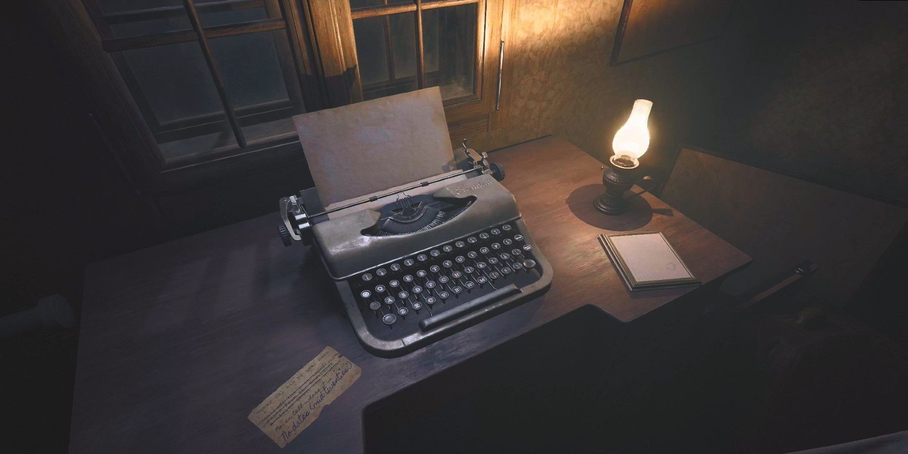 layers of fear - lighthouse calls - typewriter