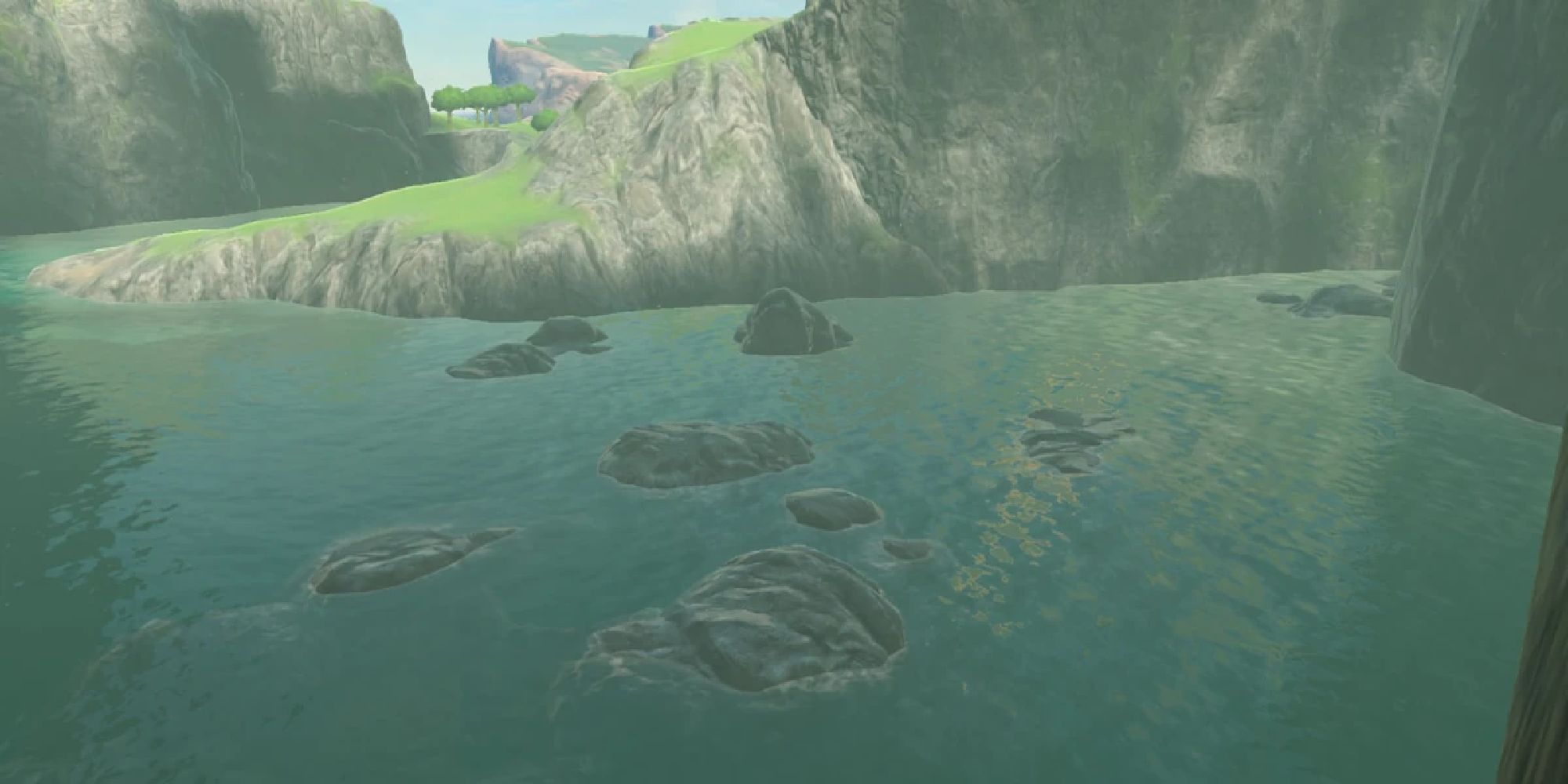 Cora Lake in The Legend of Zelda: Breath of the Wild.