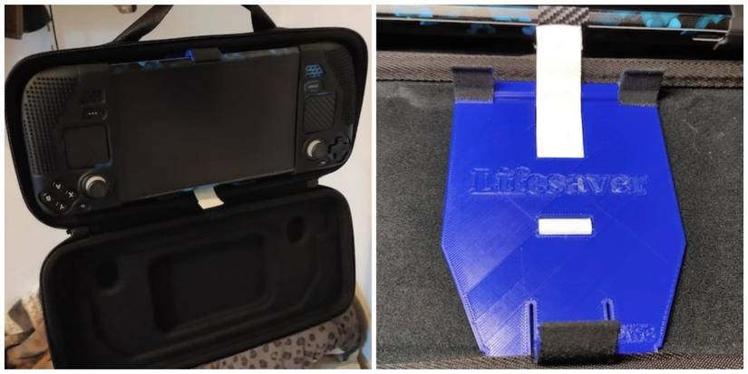 Lifesaver 3D printed steam deck accessory