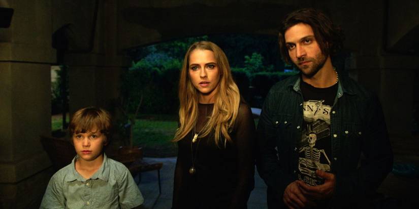 Martin, Rebecca and Bret in Lights Out