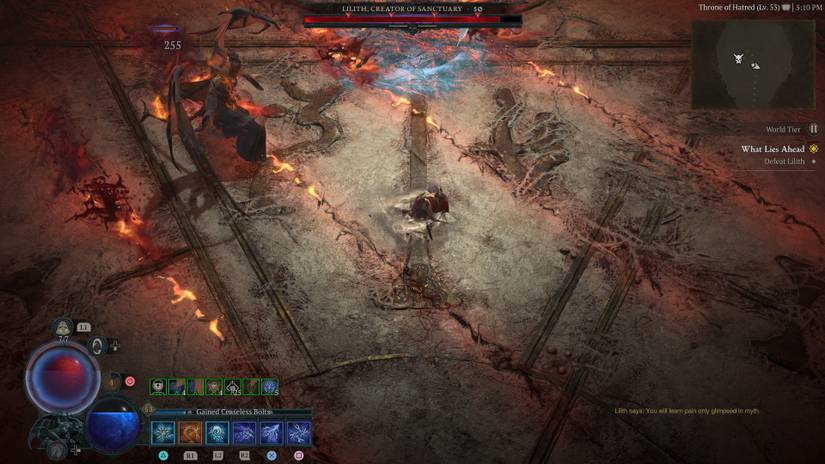 Lilith Boss Fight Stage 1