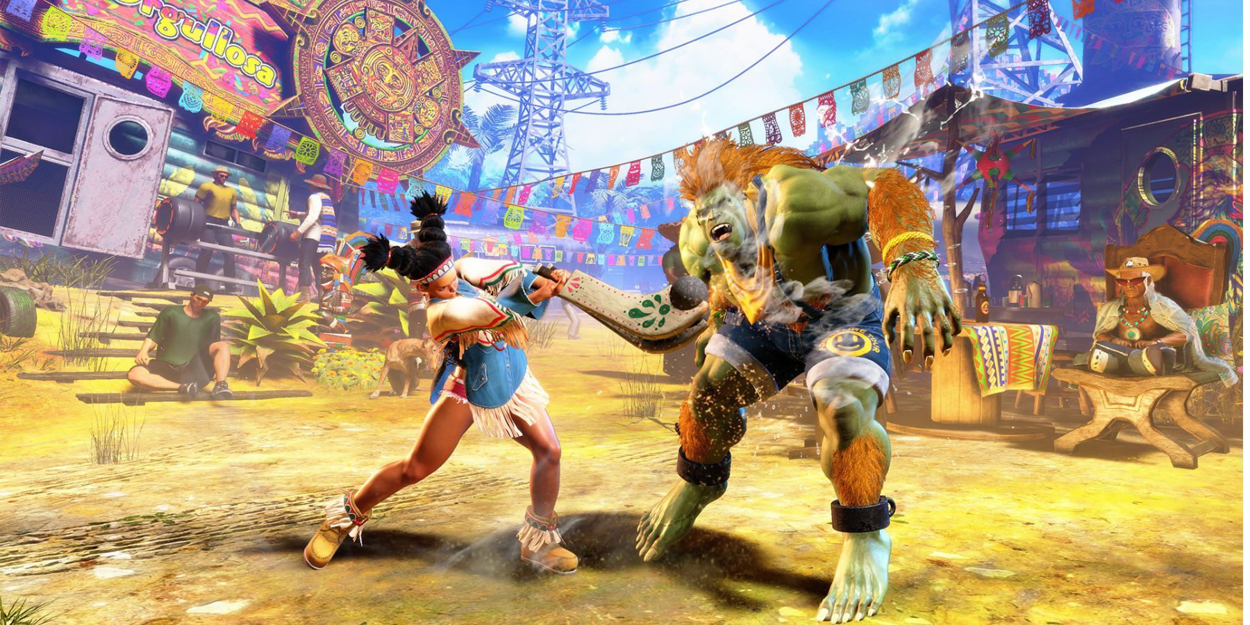 image showing lily performing a combo in street fighter 6.