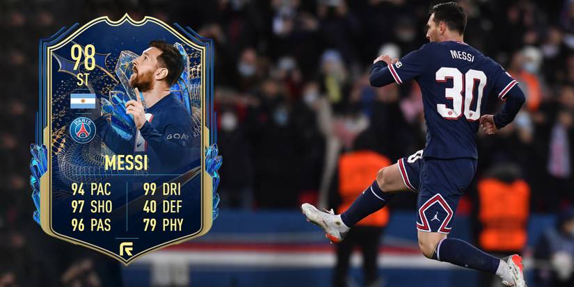 Lionel Messi Team Of The Season Card